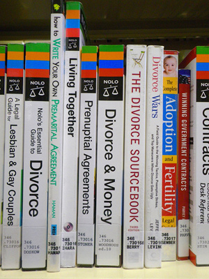 Divorce Books - Image Credit: https://www.flickr.com/photos/dno1967b/7263423208